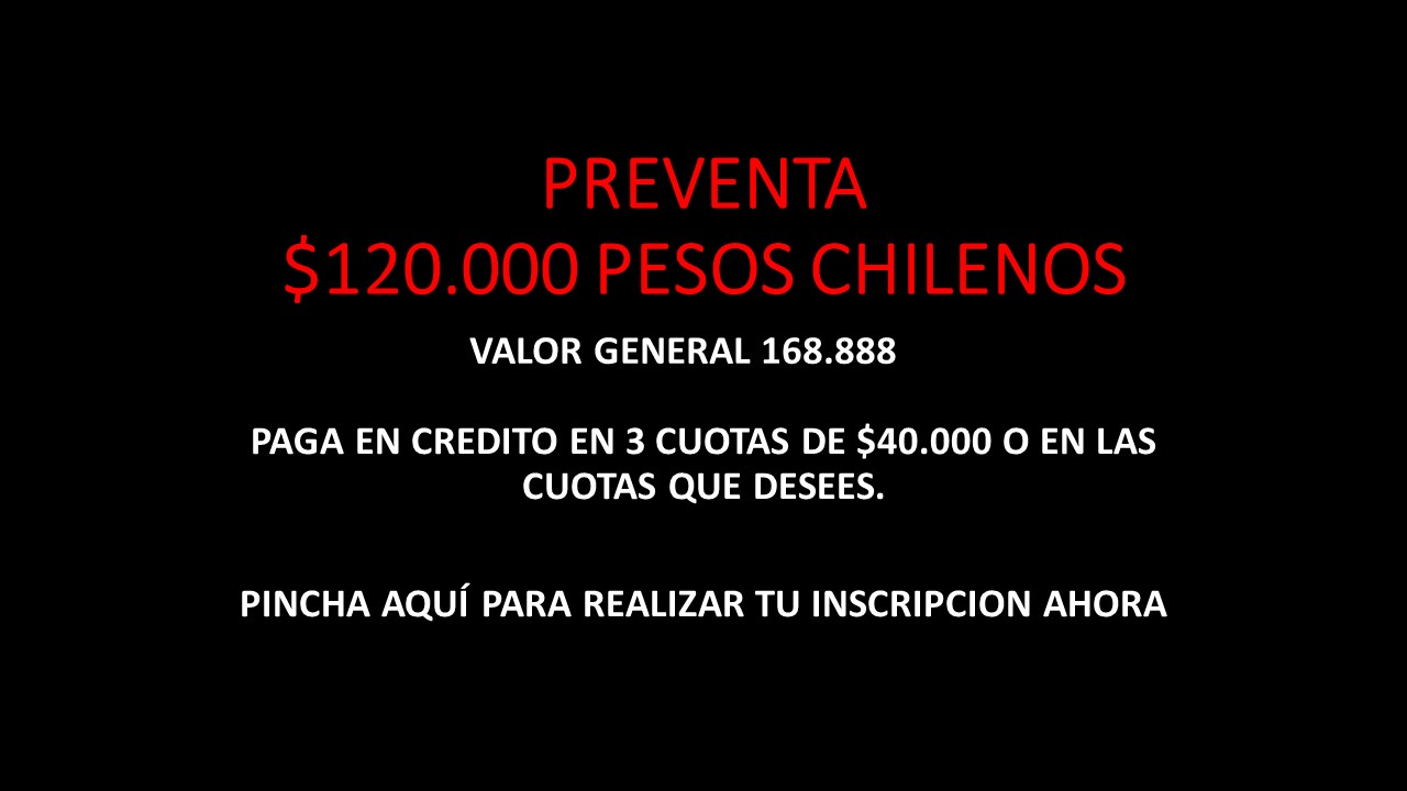PREVENTA Julio pesos chilenos