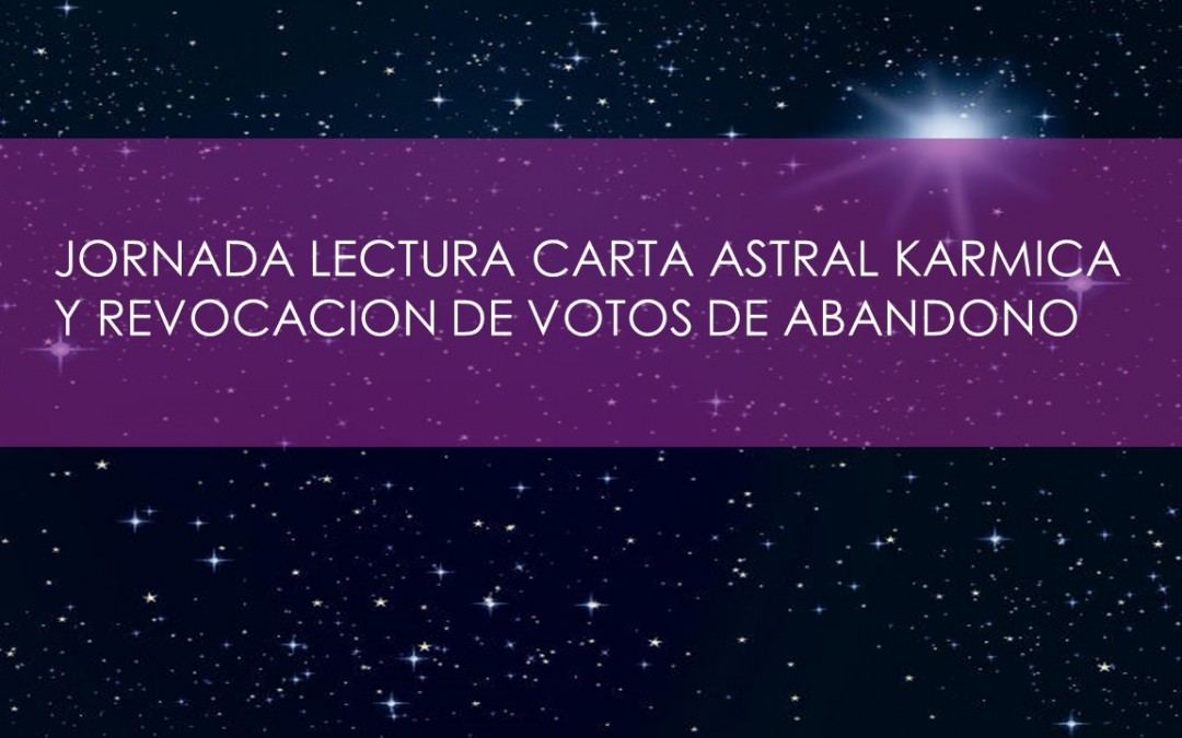 Jornada lectura carta astral y revocación de votos de abandono 1 de septiembre stgo