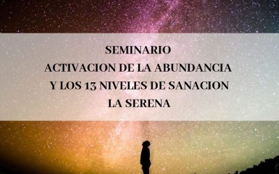 Seminario activacion de la abundancia y activacion de los 13 niveles La serena sab 29 de febrero