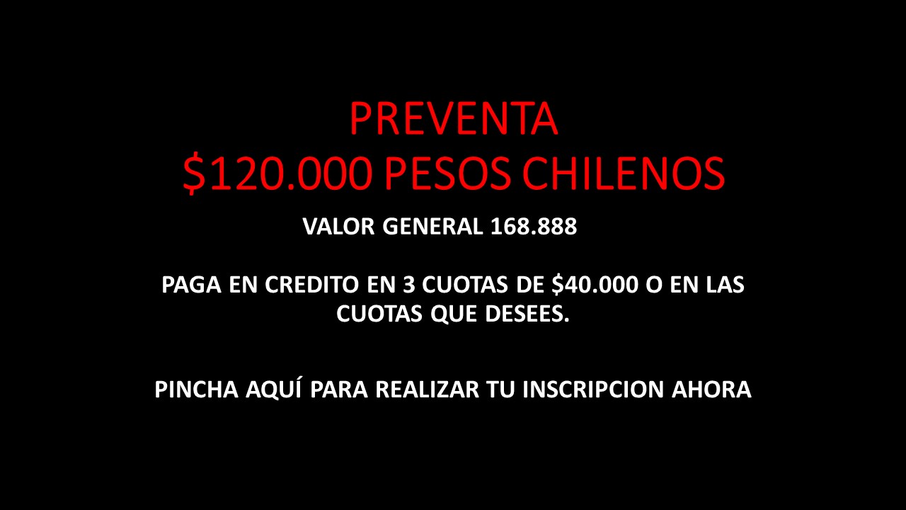 PREVENTA Julio pesos chilenos